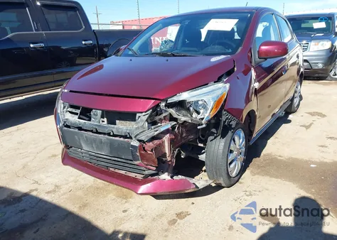 2021 Mitsubishi Mirage Carbonite Edition/Es/Le from USA, damaged, VIN ML32AUHJ4MH001270